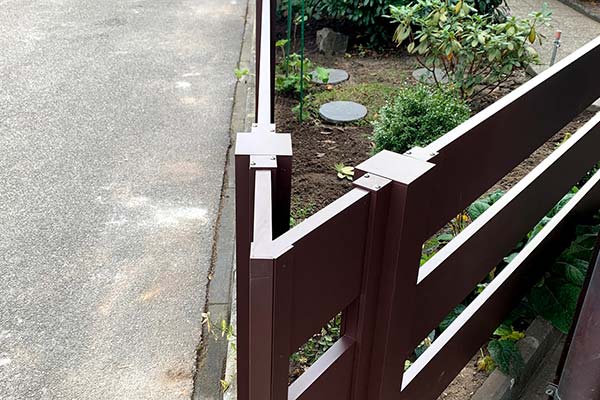 Spitzer Winkel Zaunpflege